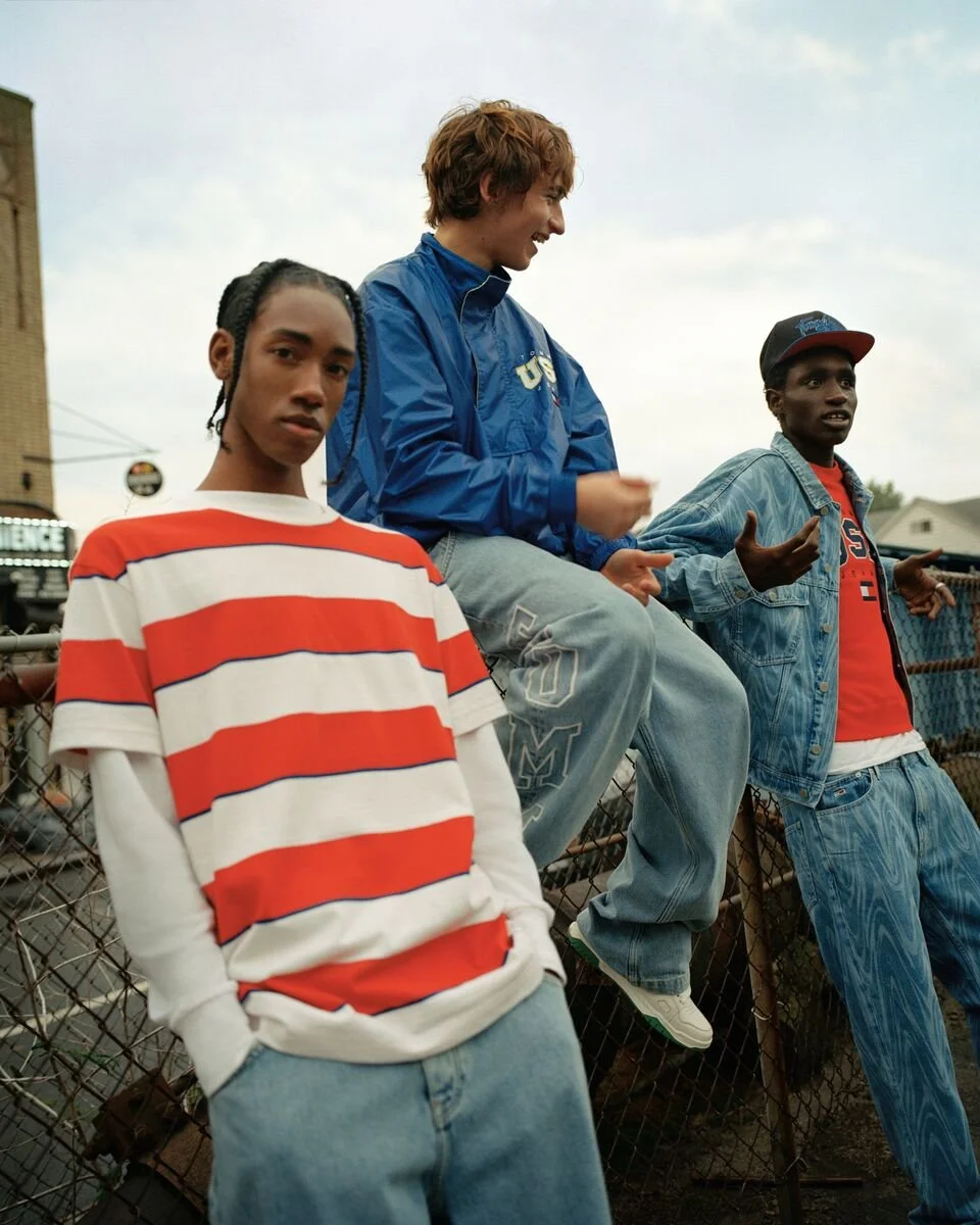 Baggy tommy hot sale hilfiger jeans